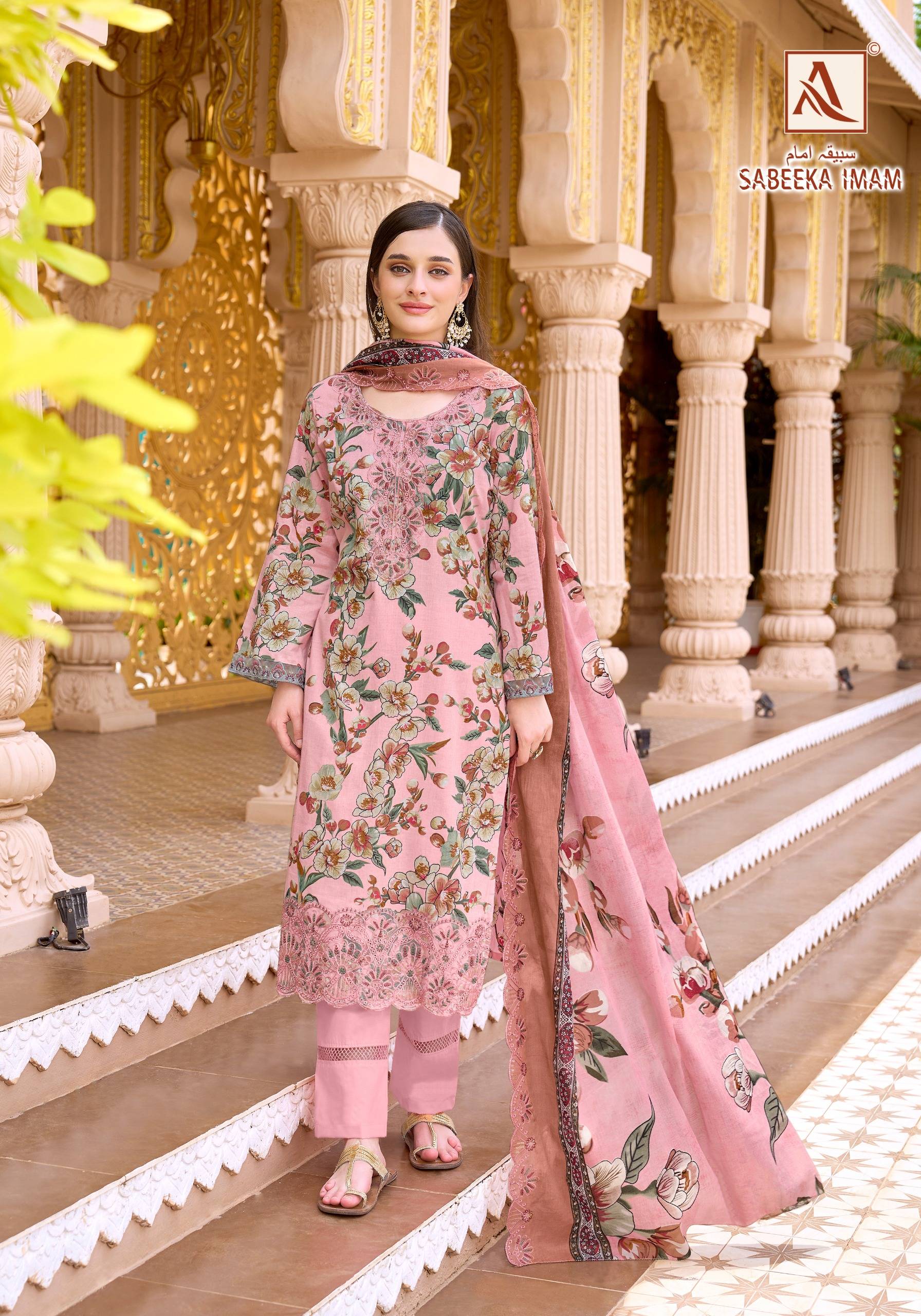 SABEEKA IMAM BY ALOK SUIT 01 To 08 Series Beautiful Festive Suits Stylish Colorful Fancy Casual Wear & Ethnic Wear Pure Cambric Cotton Dresses At Wholesale Price